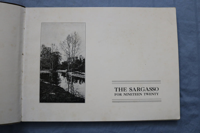 1920 THE SARGASSO EARLHAM COLLEGE YEARBOOK - RICHMOND, INDIANA - YB 3423