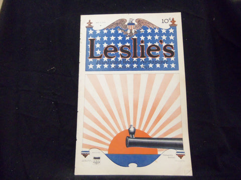 1915 JULY 1 LESLIE'S WEEKLY MAGAZINE - HUMANITY'S SENTINEL - ST 1330