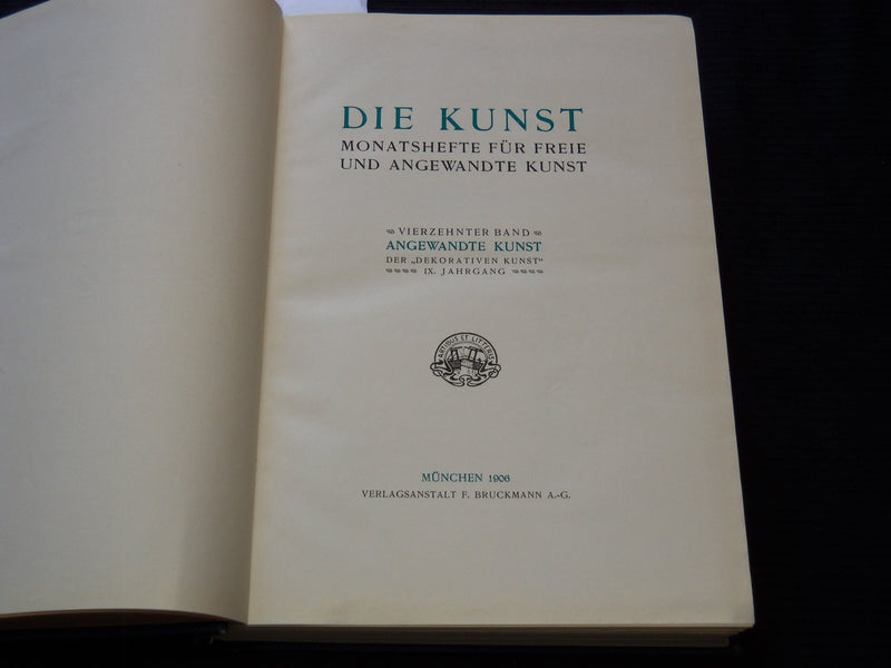 1905-1906 WUNDER DES LEBENS VOLUME LOT OF 2 - VOLUME 13 & 14 - GERMAN - KD 1870I