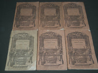 1845 HUNT'S MERCHANTS MAGAZINE AND COMMERCIAL REVIEW LOT OF 6 - WR 241N