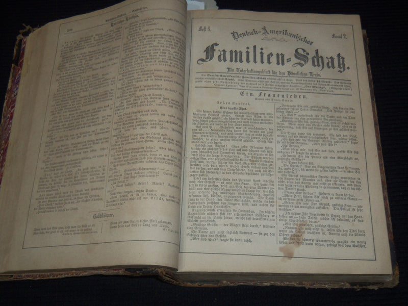 1800'S FAMILIEN - SCHATZ - GERMAN VOLUME NO. 2 - KD 944J