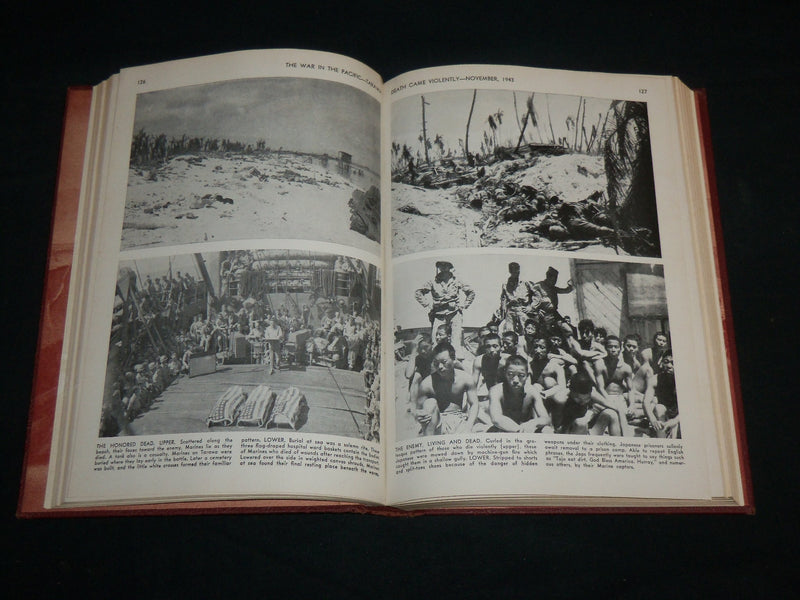 1951 PICTORIAL HISTORY OF WWII VOLUME 1 & 2 - MEMORIAL EDITIONS - KD 6809