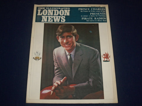 1966 NOVEMBER 19 THE ILLUSTRATED LONDON NEWS MAGAZINE - PRINCE CHARLES - J 1762