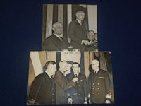 1920'S - 1940'S WIRE PHOTOS OF REAR ADMIRAL EMORY S. LAND LOT OF 18 - J 1800