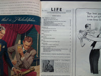 1943 APRIL 19 LIFE MAGAZINE - SOLDIER'S FAREWELL - L 335