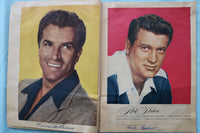 1950'S HOLLYWOOD ACTORS SCRAPBOOK - MARLON BRANDO-TONY CURTIS-ALAN LADD- E 26495