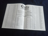 2005 SEP 3 FOOTBALL PROGRAM - CATAWBA COLLEGE VS LIVINGSTONE COLLEGE - SP 1217L