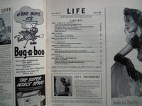 1942 JUNE 8 LIFE MAGAZINE - NURSE'S AIDE - L 290
