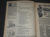 1955 APRIL 2 SATURDAY REVIEW OF LITERATURE MAGAZINE - BERTRAND RUSSELL - ST 4944