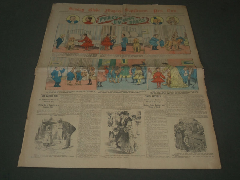 1905 MARCH 19 SUNDAY BOSTON GLOBE SUPPLEMENT PART 2 - COLOR COMICS - NP 2786