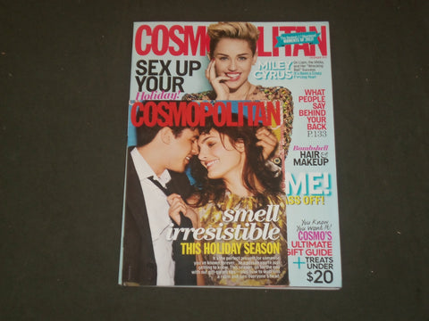 2013 DECEMBER COSMOPOLITAN MAGAZINE - MILEY CYRUS - B 1245