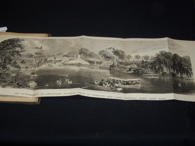 1870 JAN-JUNE APPLETON'S JOURNAL BOUND VOLUME NO. 3 - ILLUSTRATIONS - KD 7462H