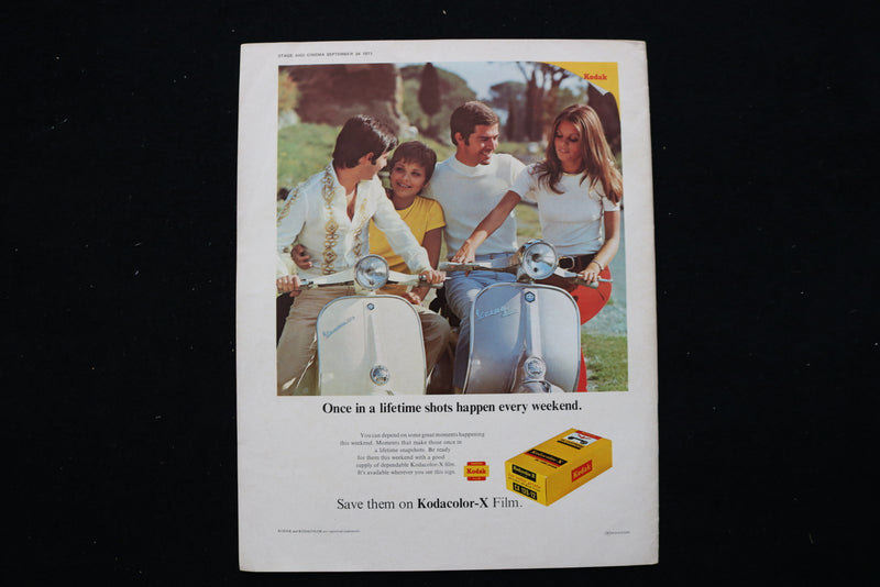 1971 SEPTEMBER 24 CINEMA MAGAZINE - STEVE MCQUEEN COVER - E 24217