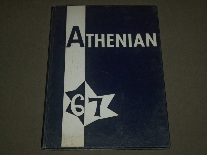 1967 ATHENIAN ATHENS HIGH SCHOOL YEARBOOK - PENNSYLVANIA - PHOTOS - YB 1303