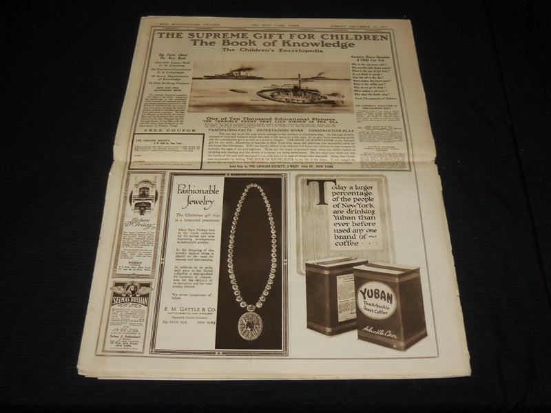 1914 DECEMBER 13 NEW YORK TIMES PICTURE SECTION - KAISER - W. W. I. - NP 5609