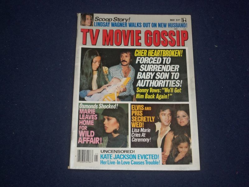1977 TV MOVIE GOSSIP MAGAZINE - ELVIS PRESLEY - PHOTOS & STORIES - ST 5985