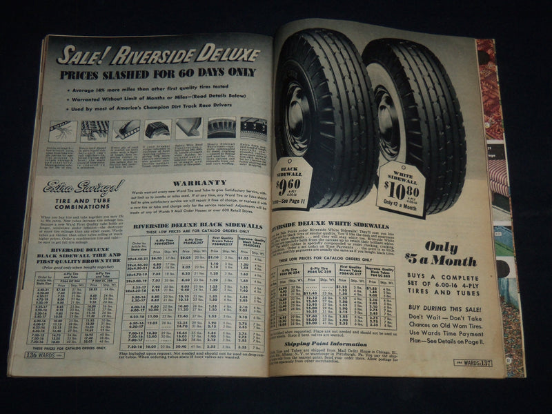 1940 MONTOGOMERY WARD MID-WINTER SALE CATALOG - J 9157