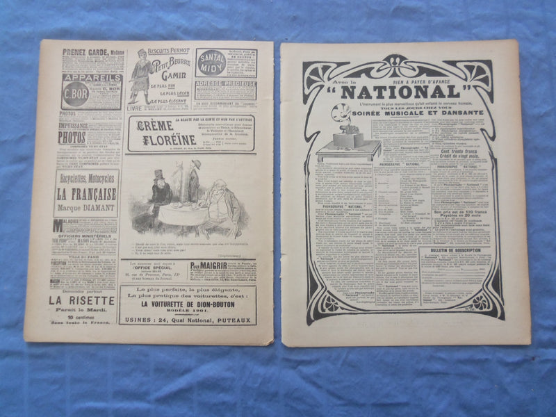 1901 DEC 14 LE SOURIRE MAGAZINE - ILLUSTRATED COMEDY - FRENCH TEXT - SP 4864T