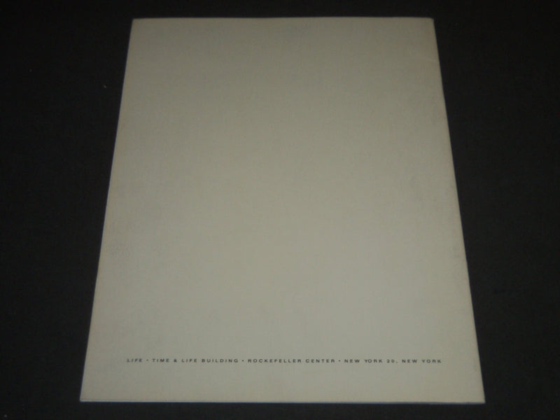 1963 THE MAKING OF LIFE MAGAZINE - NICE PHOTOS - ST 4809