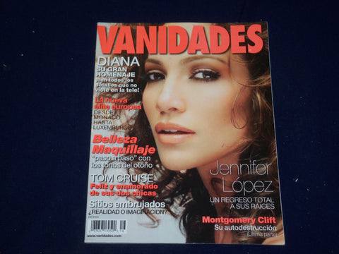 2007 JULY 31 VANIDADES MAGAZINE - JENNIFER LOPEZ COVER - SP 9870