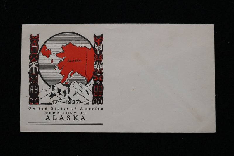 1711-1937 U.S.A. TERRIOTRY OF ALASKA ENVELOPE - K 3078