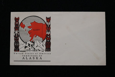 1711-1937 U.S.A. TERRIOTRY OF ALASKA ENVELOPE - K 3078