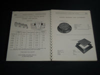 1955-1964 CASTINGS MECHANICS FOUNDRY CO. CATALOG LOT OF 2 -BOSTON MA- SP 3215H