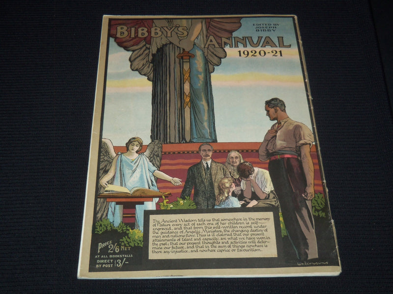 1920-1921 BIBBY'S ANNUAL EDITED BY JOSEPH BIBBY ILLUSTRATIONS & PHOTOS- ST 1676E