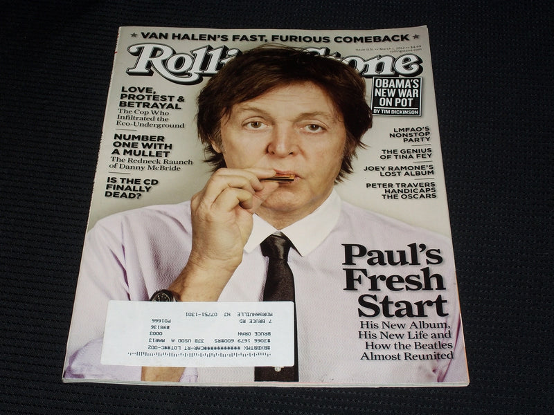 2012 MARCH 1 ROLLING STONE MAGAZINE - PAUL MCCARTNEY FRONT COVER - E 1747