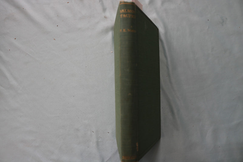 1934 SALMON TACTICS HARDCOVER BOOK BY PERCY E. NOBBS - KD 9728