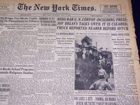 1951 JULY 12 NEW YORK TIMES - REDS BAR U. N. CONVOY INCLUDING PRESS - NT 2029