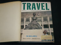 1960 JANUARY-DECEMBER TRAVEL MAGAZINE BOUND VOLUME - GREAT COVERS - KD 6003
