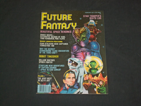 1978 FUTURE FANTASY MAGAZINE - STAR TROOPER'S DEATH LOG - B 4961