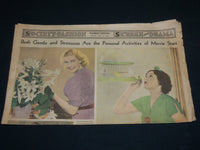 1936 APRIL 19 NEW YORK AMERICAN NEWSPAPER SCREEN & DRAMA SECTION -STARS- NP 5238