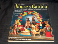 1961 DECEMBER HOUSE & GARDEN MAGAZINE - CHRISTMAS ISSUE FRONT COVER - E 5121
