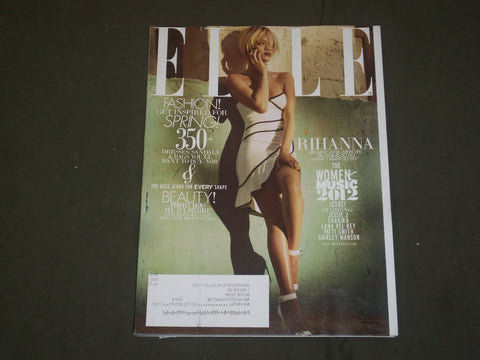 2012 MAY ELLE MAGAZINE - RIHANNA COVER - B 1887