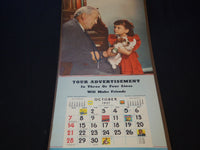 1951 CHAMPION SELECTION HANGERS CALENDAR SALESMAN SAMPLE SHEETS BOOK - C 18