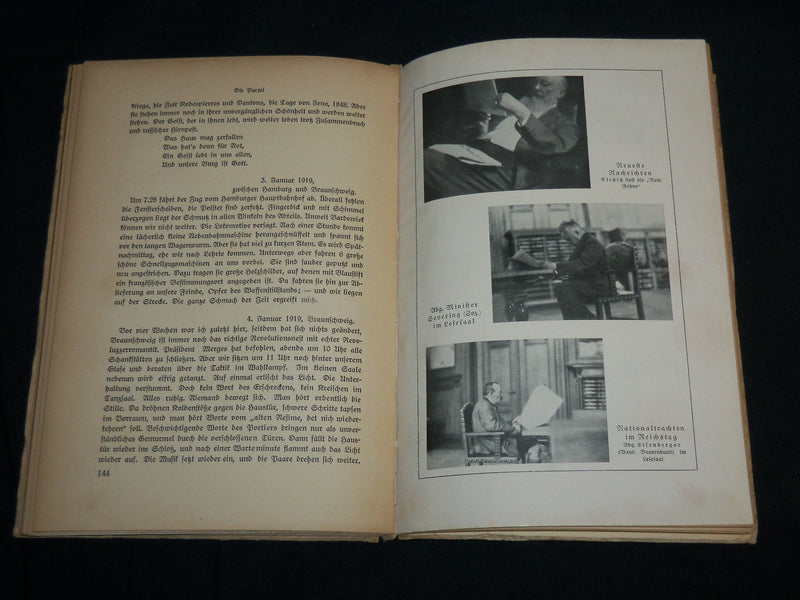 1926 DIE HERRSCHAFT DER FUNFHUNDERT BOOK BY WALTHER LAMBACH - KD 6805