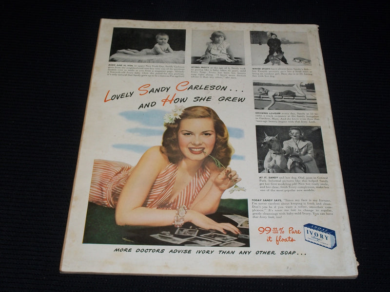 1946 JULY MCCALL'S MAGAZINE - NICE COLOR COVERS & ADS - E 1074