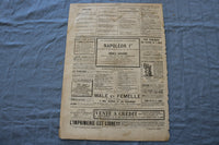 1873 APRIL 20 LE GRELOT NEWSPAPER - FLUCTUAT NEC MERGITUR! - FRENCH - NP 8620