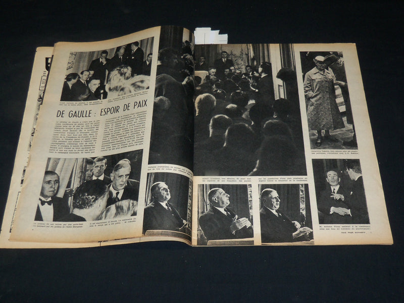 1958 OCTOBER 31 RADAR FRENCH MAGAZINE - LE NOUVEAU PAPE - ST 531J