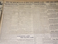 1910 MAY 28 THE BOSTON HERALD - DR. KOCHM BACILLUS DISCOVERER DEAD - BH 333