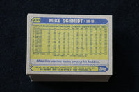 MIKE SCHMIDT 1987 TOPPS BASEBALL CARDS - CARD #430 - NM-MT - LOT OF 59 - #210