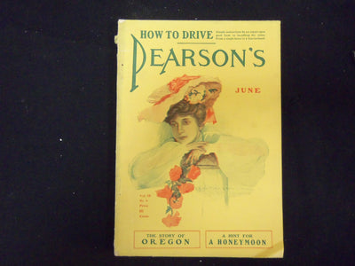 1903 JUNE PEARSON'S MAGAZINE - NICE STORIES, ADS & ILLUSTRATIONS - ST 2999
