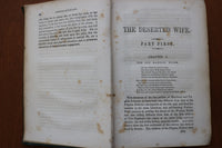 1856 THE DESERTED WIFE HARDCOVER BOOK BY EMMA SOUTHWORTH - KD 9612