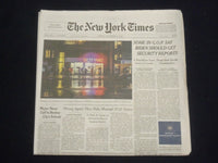 2020 NOV 13 NEW YORK TIMES -SOME IN G.O.P. SAY BIDEN SHOULD GET SECURITY REPORTS