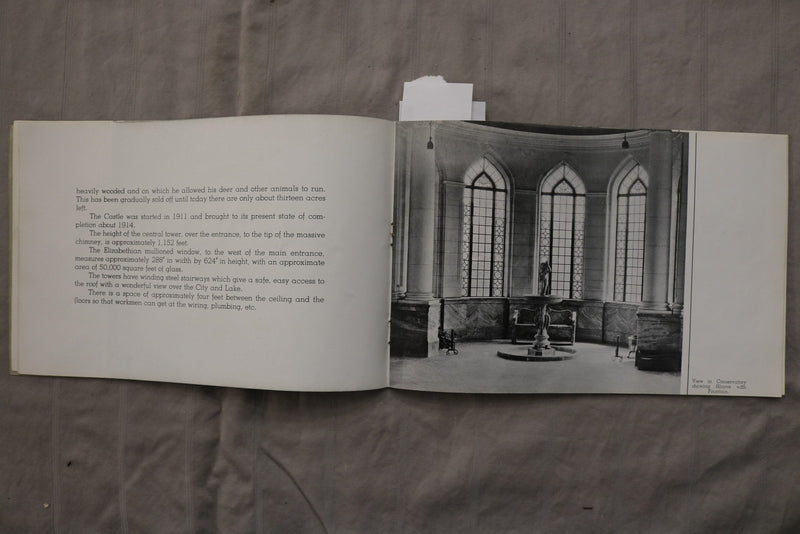 1930'S CASA LOMA - CANADA'S FAMOUS CASTLE VIEW BOOK - SOFTCOVER - K 3472