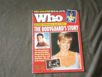 2000 MARCH 27 WHO WEEKLY MAGAZINE-PRINCESS DIANA & TREVOR REES-JONES COVER-B 850