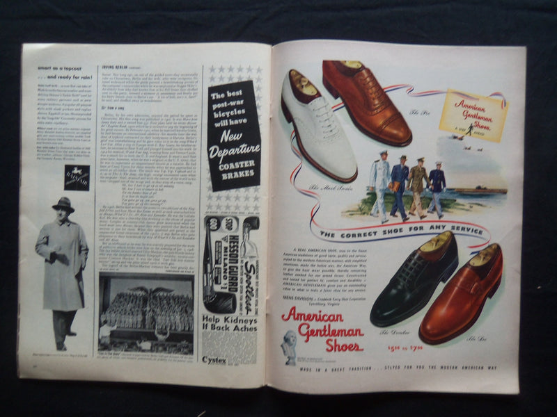 1943 APRIL 5 LIFE MAGAZINE - MONTGOMERY BERETS IN FASHION - L 333