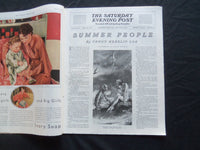1933 AUGUST 19 THE SATURDAY EVENING POST MAGAZINE - ILLUSTRATED COVER - SP 1526